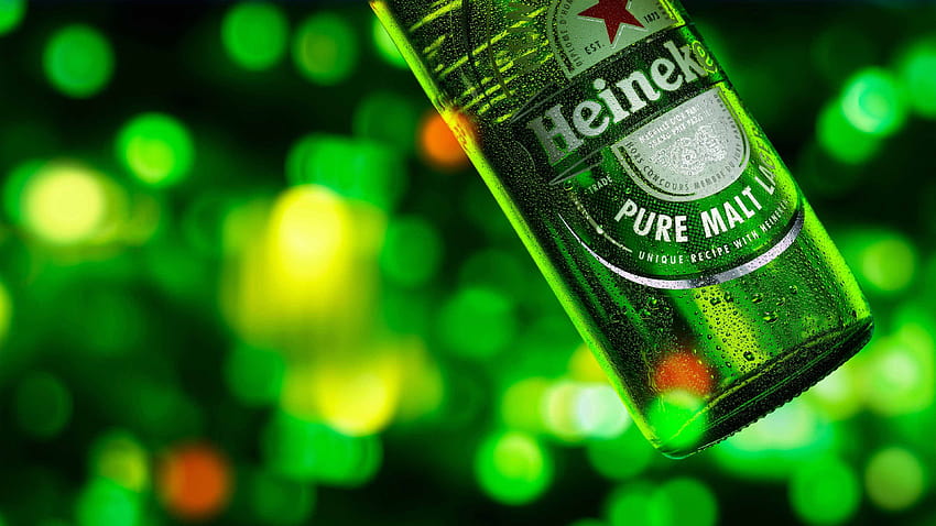 Brauen bei Heineken®, Heineken-Bier HD-Hintergrundbild