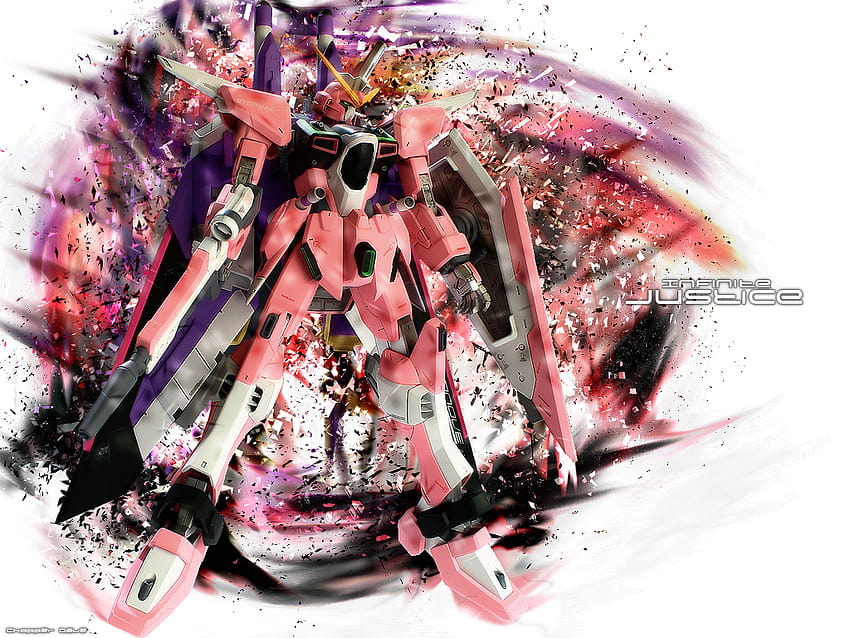 Мобилен костюм Gundam SEED Destiny : Infinite Justice HD тапет
