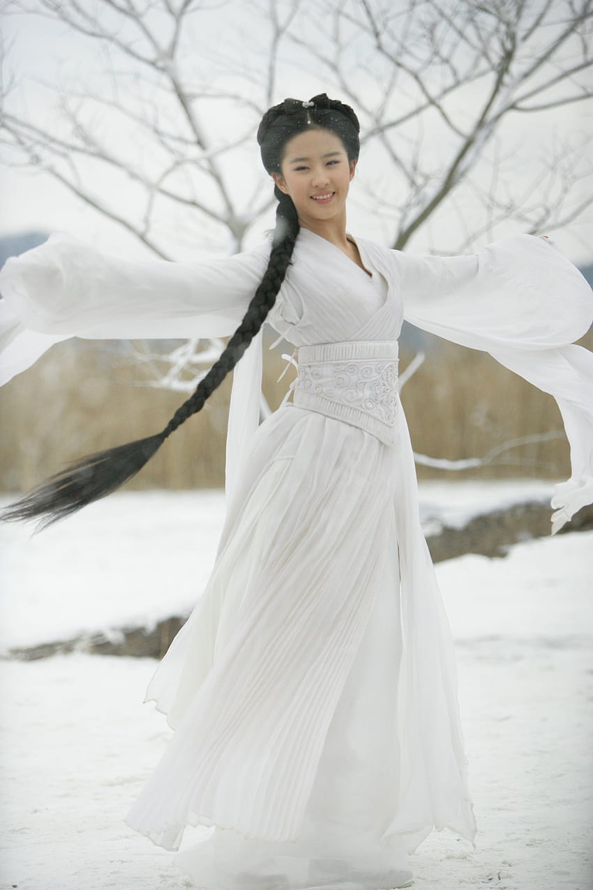 Stills of Chen Xiao, Michelle Chen,Zhang Xinyu released for The Condor Heroes HD phone wallpaper