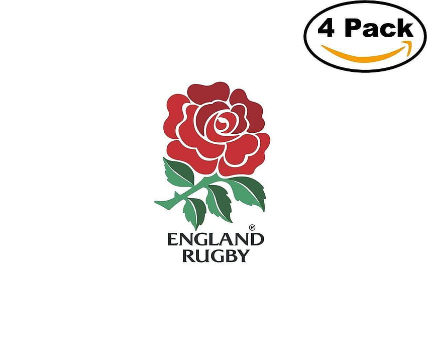 England Rugby 4 Stickers 4X4 inches Car Bumper Window HD wallpaper