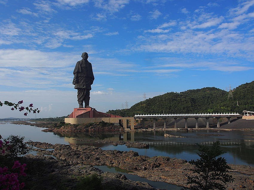 Reise zur Statue der Einheit: Sardar Vallabhbhai Patel, Gujarat 2020 HD-Hintergrundbild
