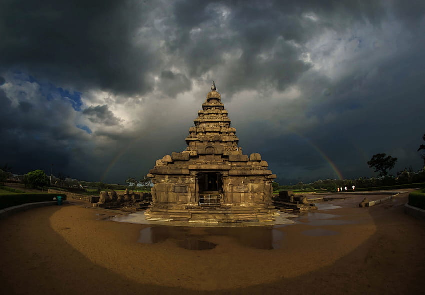 : sky, cloud, beach, sunrise, temple, ngc, tamilnadu, mahabalipuram, shoretemple, ragavanands 4499x3117 HD wallpaper