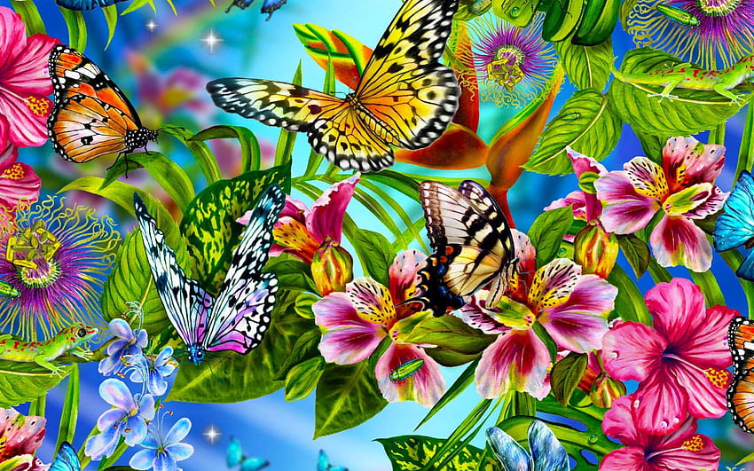 Güzel Kelebekler, dünyanın en iyi kelebeği HD duvar kağıdı