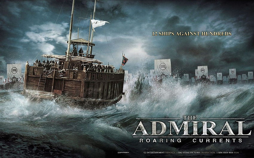 Korean blockbuster on ancient naval battle crosses the Yellow Sea, navy movies HD wallpaper