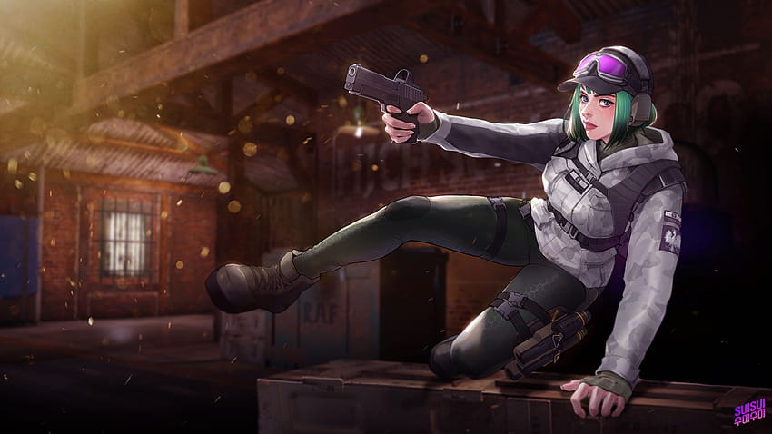 Ela Rainbow Six Siege posted by Sarah Anderson, r6 anime pc HD wallpaper