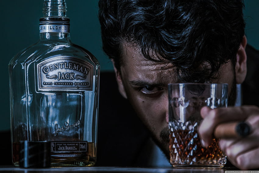 Davis Schulz Whisky Jack Daniels Drunk Ultra Arrière-plans pour U TV : Écran large et ultra large et ordinateur portable : Tablette : Smartphone Fond d'écran HD