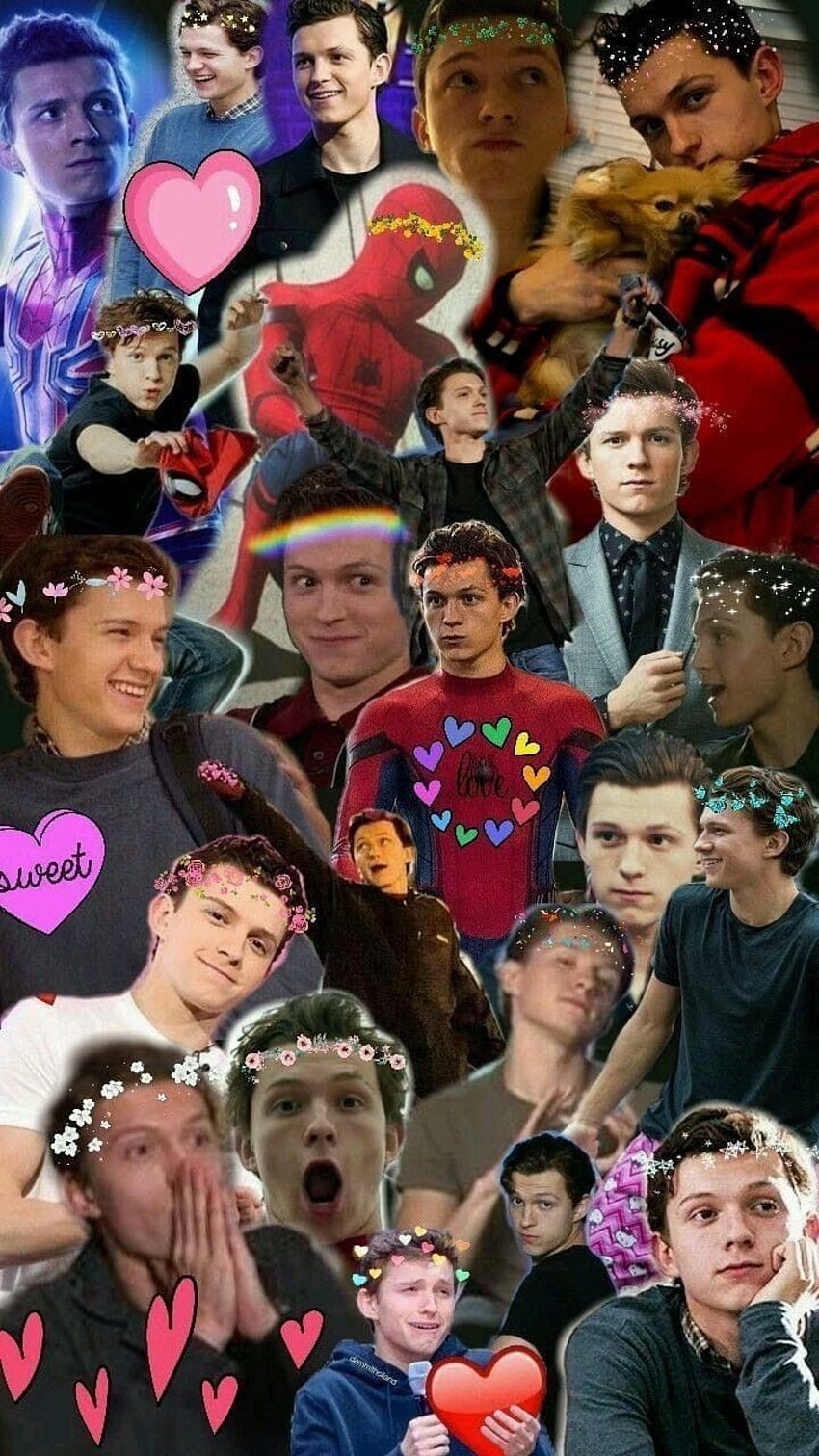 Tom Holland Collage HD phone wallpaper | Pxfuel