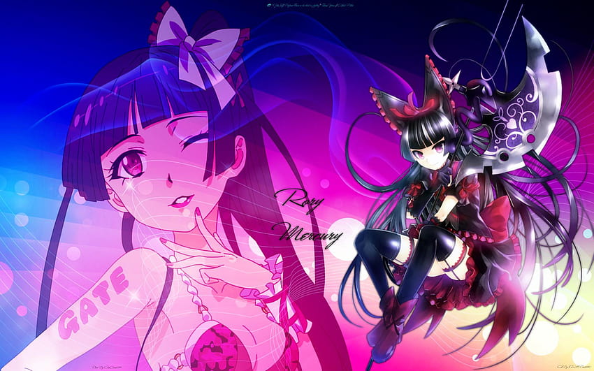 Another Rory Mercury that I Edited and made a few days, gate anime squad HD wallpaper