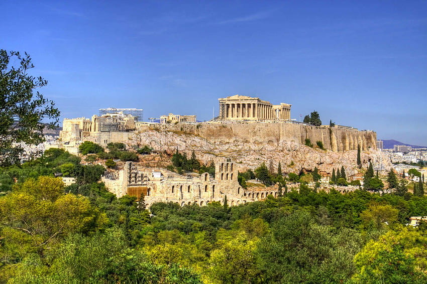 The Acropolis, Athens Wall Mural HD wallpaper | Pxfuel