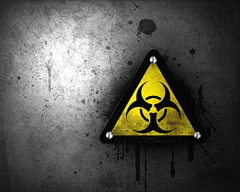 zombie biohazard symbol wallpaper