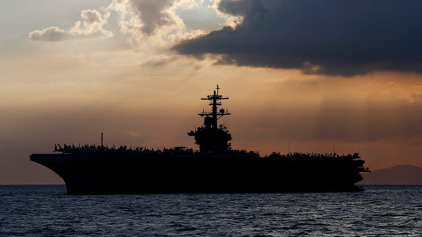 Военноморските сили отстраняват капитан на самолетоносач, поразен от коронавирус HD тапет