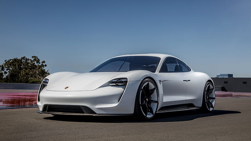 Porsche Taycan, Coche eléctrico, superdeportivo, 2020 Autos fondo de pantalla