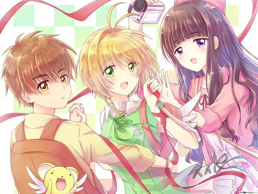 Cardcaptor Sakura And Syaoran Wallpaper