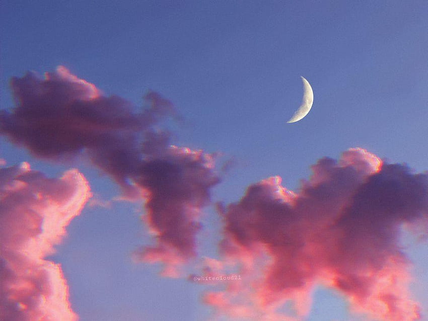 Cotton candy skies, cotton candy sky HD wallpaper