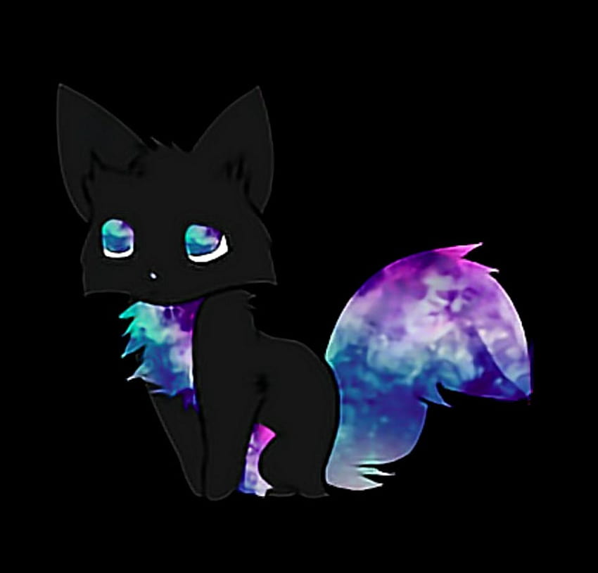 some chibi galaxy cat thing by Kamlin on DeviantArt
