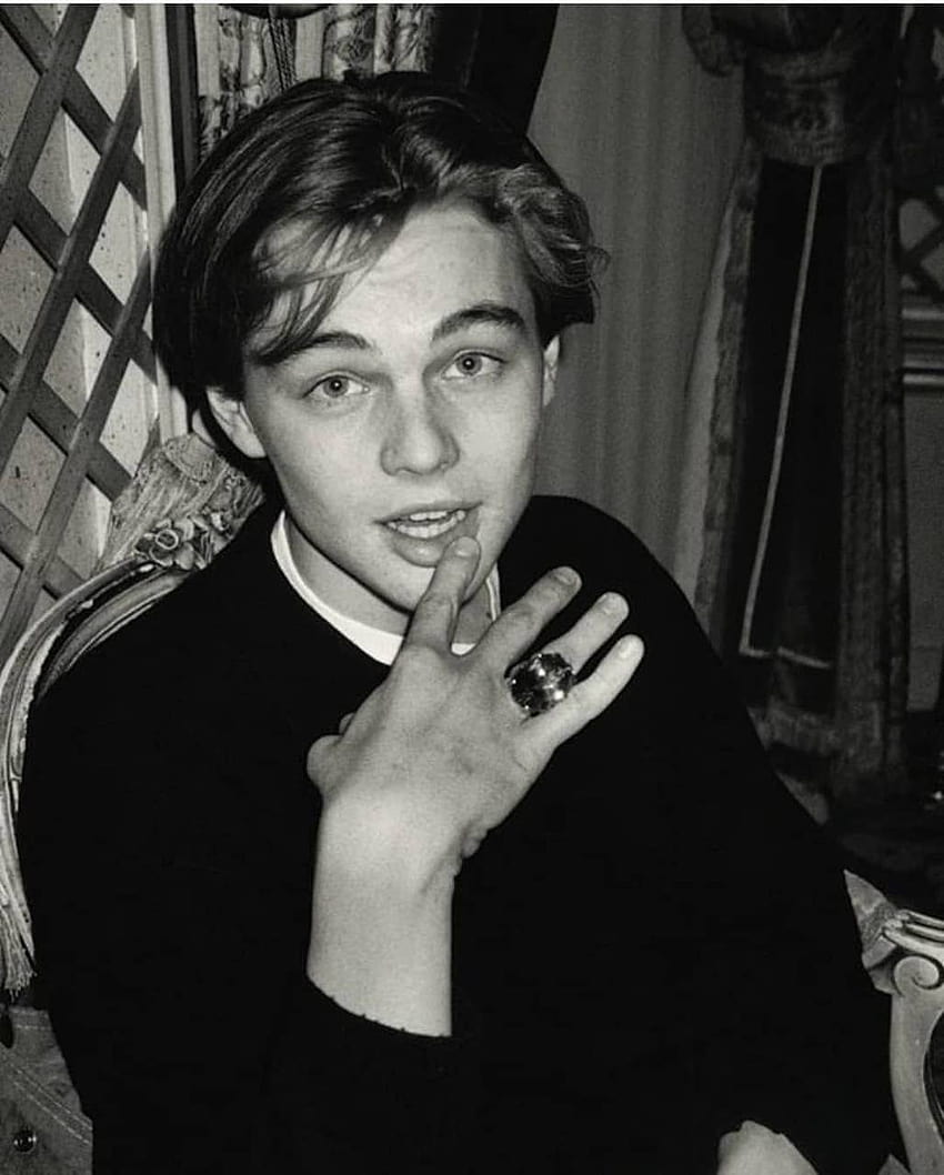 Leonardo DiCaprio par emirftw, leonardo dicaprio noir et blanc Fond d'écran de téléphone HD