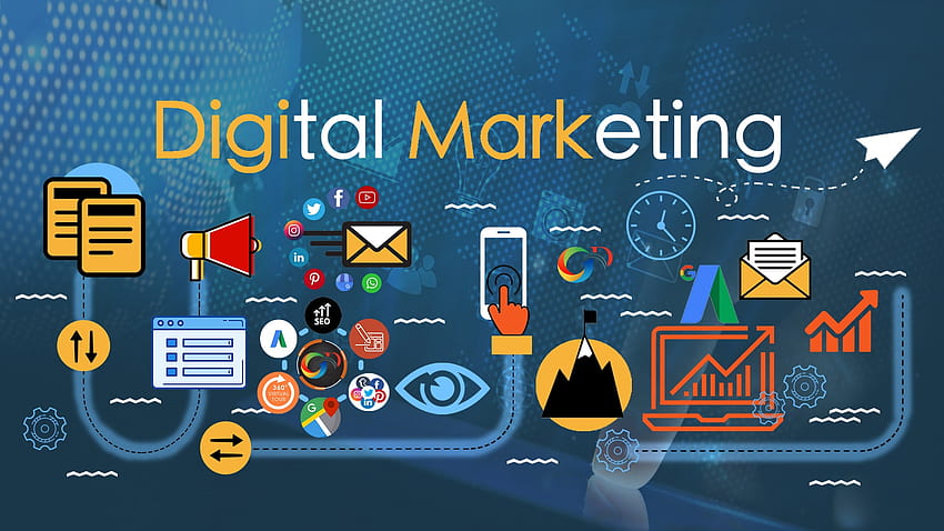Marketing Digital & Você, marketing online papel de parede HD