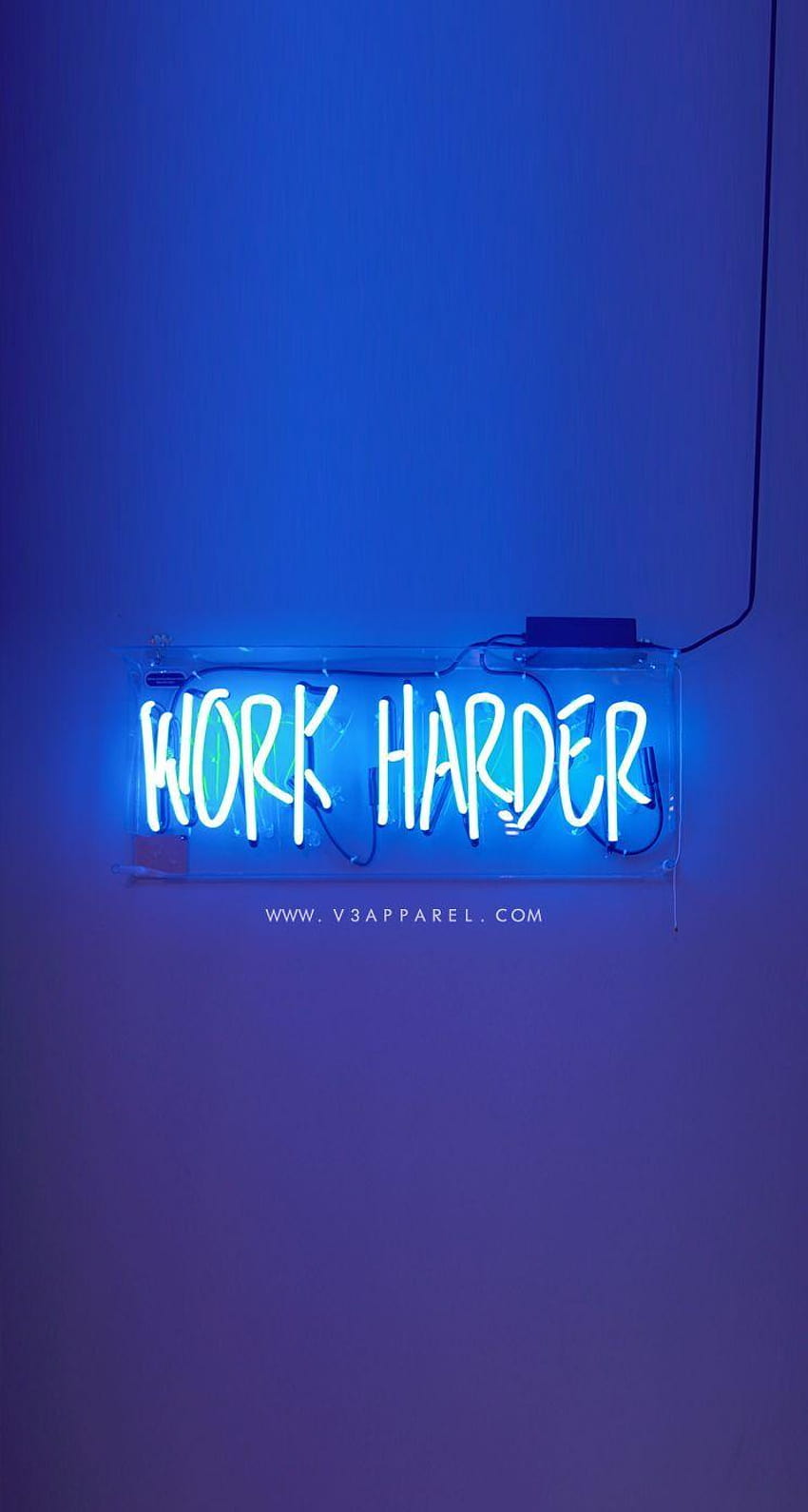 WORK HARDER! this phone and many more for, motivation work HD phone wallpaper
