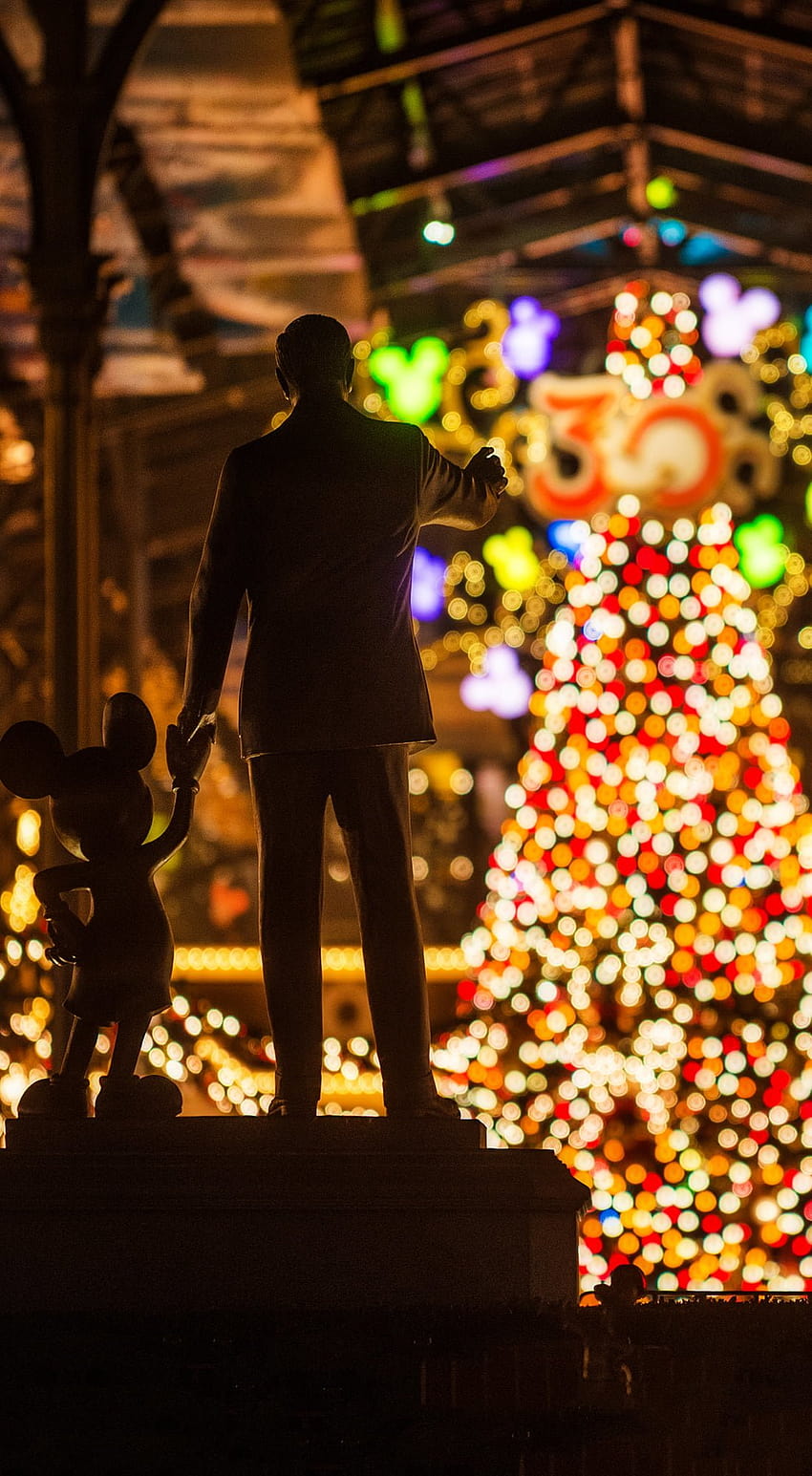 Christmas disney iphone HD phone wallpaper | Pxfuel