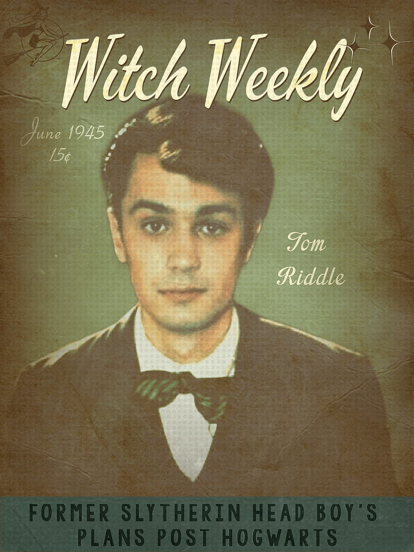 Tom Riddle Witch Weekly HD phone wallpaper