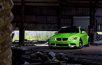 Green bmw HD wallpapers