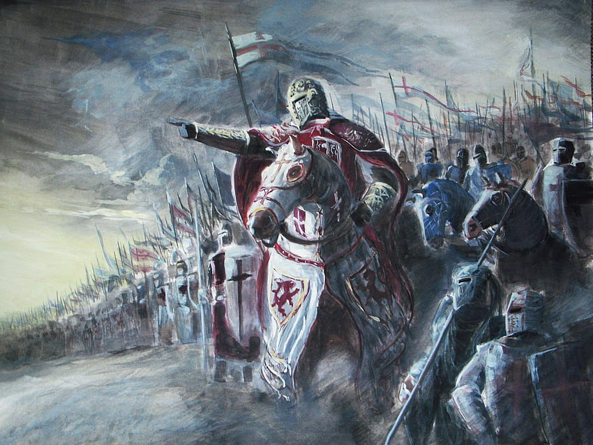 Knights Templar, crusader HD wallpaper