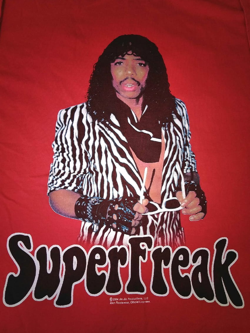 Vtg Rick James Super Freak T วอลล์เปเปอร์โทรศัพท์ HD