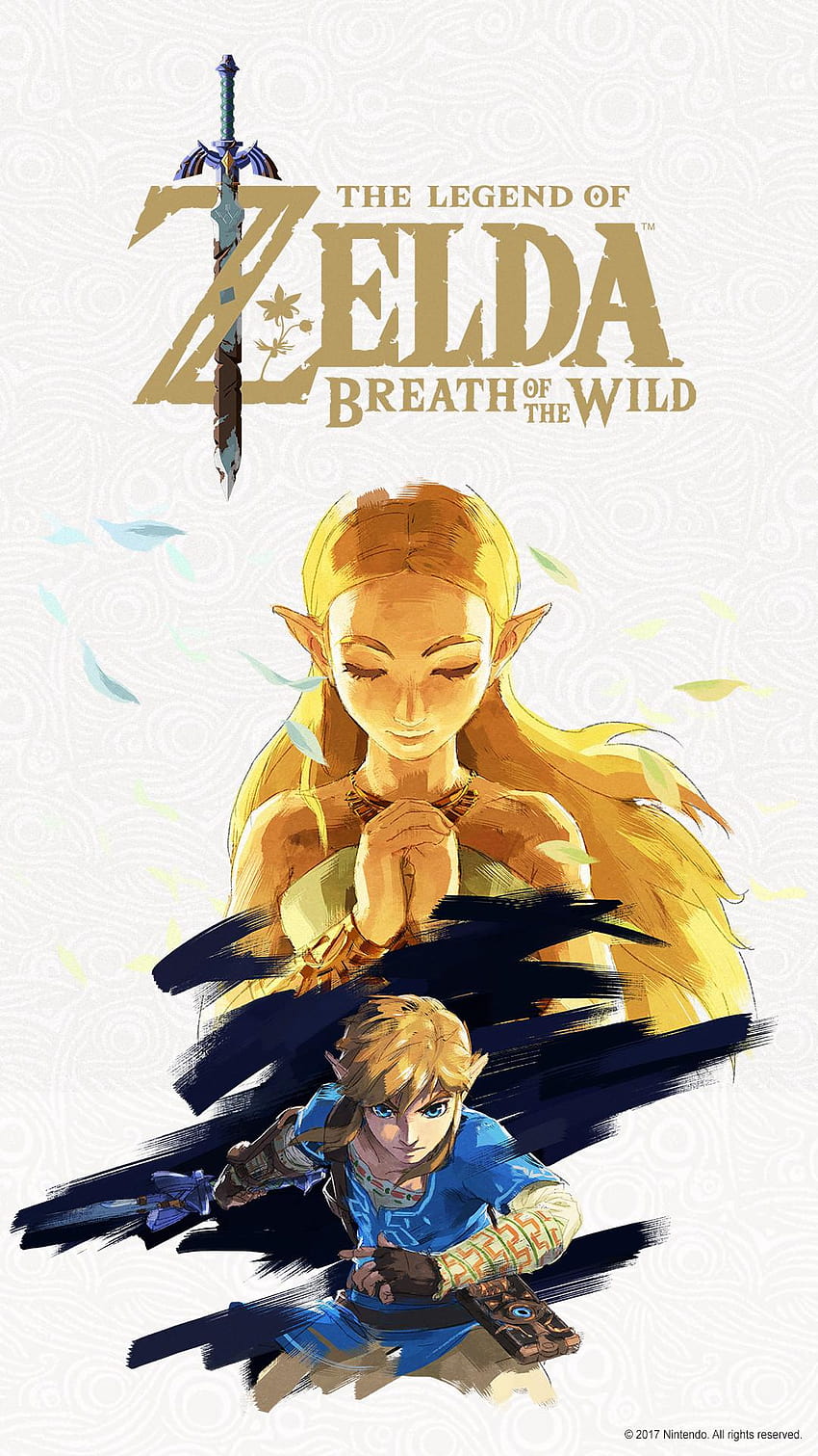 The Legend of Zelda™: Breath of the Wild para Nintendo, teléfono manga fondo de pantalla del teléfono