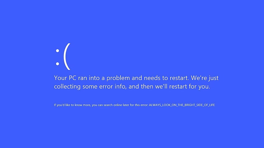 Errore di Windows pubblicato da Christopher Cunningham, errore Sfondo HD