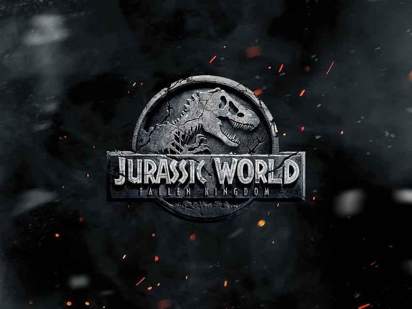 Jurassic World: Fallen Kingdom, , 2018, Movies, fallen logo HD wallpaper