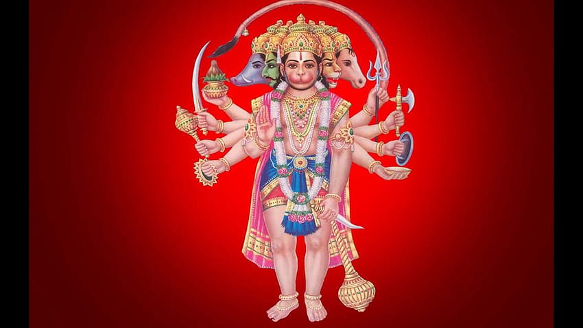 Panchmukhi Hanuman and, panchamukhi HD wallpaper