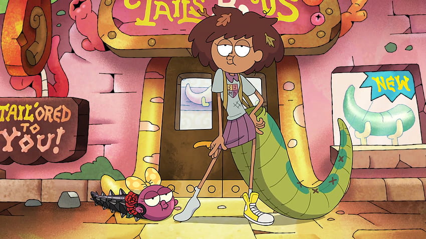 Unfunny Guy Talks About Funny Show: Amphibia Review: Lost in Newtopia / Sprig Gets Schooled, amphibia newtopia HD wallpaper