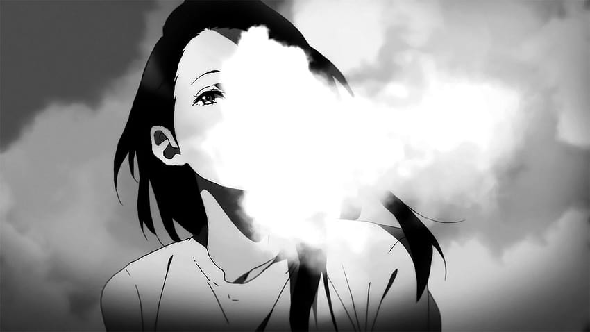 24 Animated Smoke, meninas fumando anime papel de parede HD