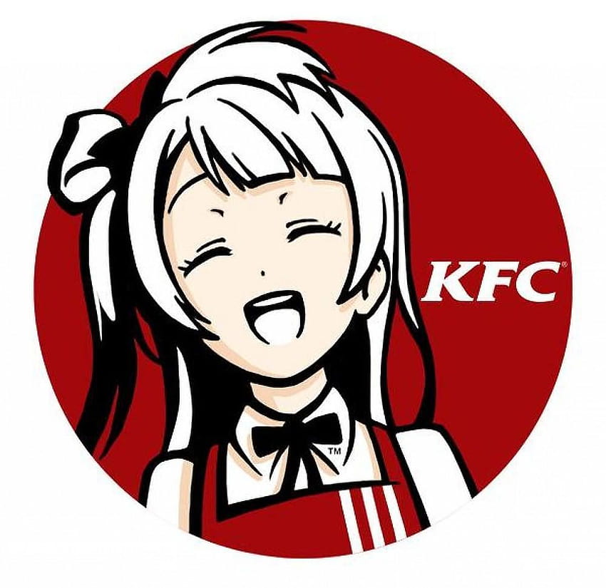 Kotori Kızarmış Tavuk, kfc anime HD duvar kağıdı