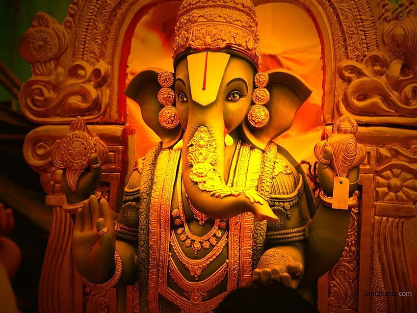 Ganesha posted by Ryan Cunningham, cute ganpati HD wallpaper | Pxfuel