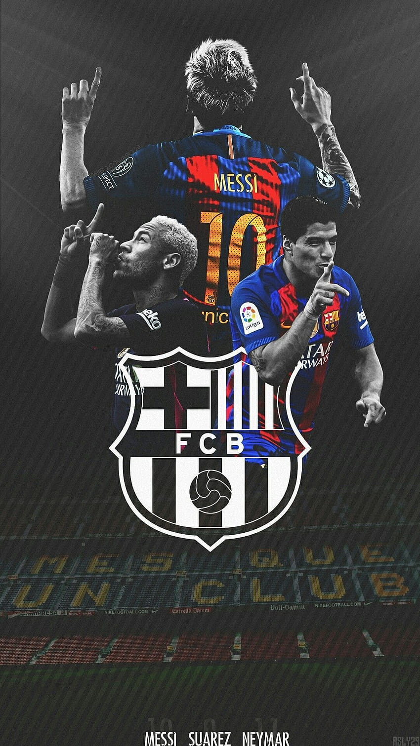 Messi Neymar Suarez, Trio msn HD-Handy-Hintergrundbild