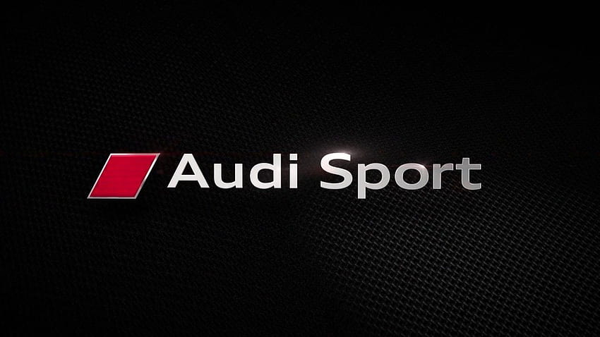 Logo Audi Sport, logo Audi rs Tapeta HD