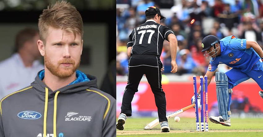 James Neesham responds to fan's query on feeling before and after MS Dhoni's run HD wallpaper
