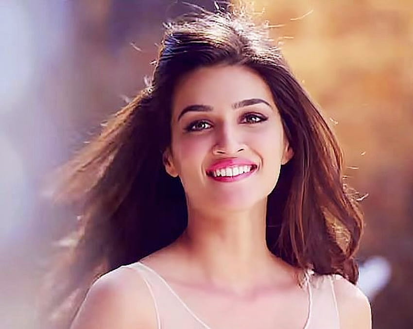 Super Cutest Pics of Bollywood Actress Kriti Sanon Beautiful Cute Heroines, kriti sanon smile HD wallpaper