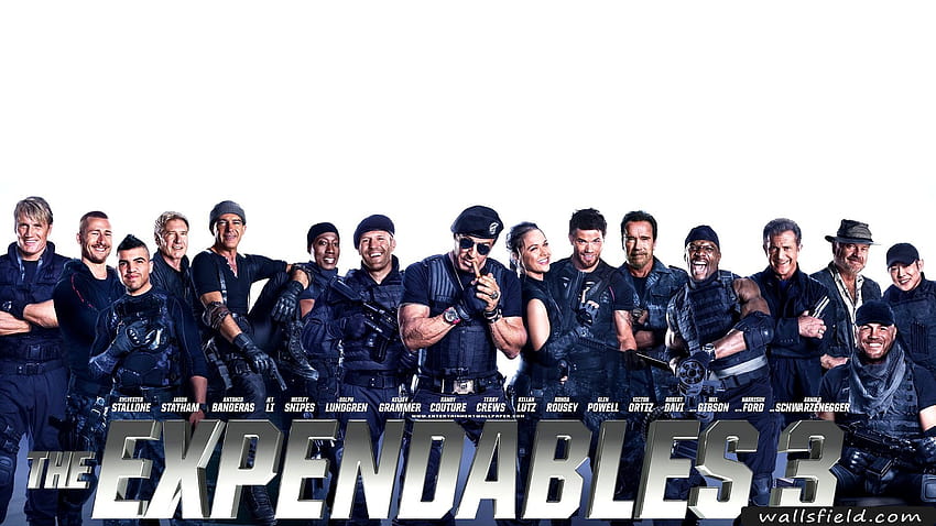 Available Resolutions, the expendables 3 HD wallpaper