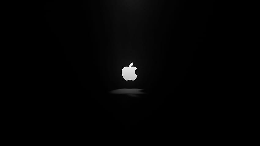 Apple, Dark, Logo, Minimal, logo apple HD wallpaper
