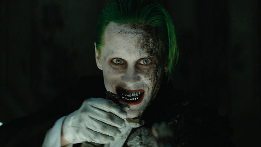 David Ayer teilt einen unsichtbaren Clip von SUICIDE SQUAD mit Jared Letos Joker HD-Hintergrundbild