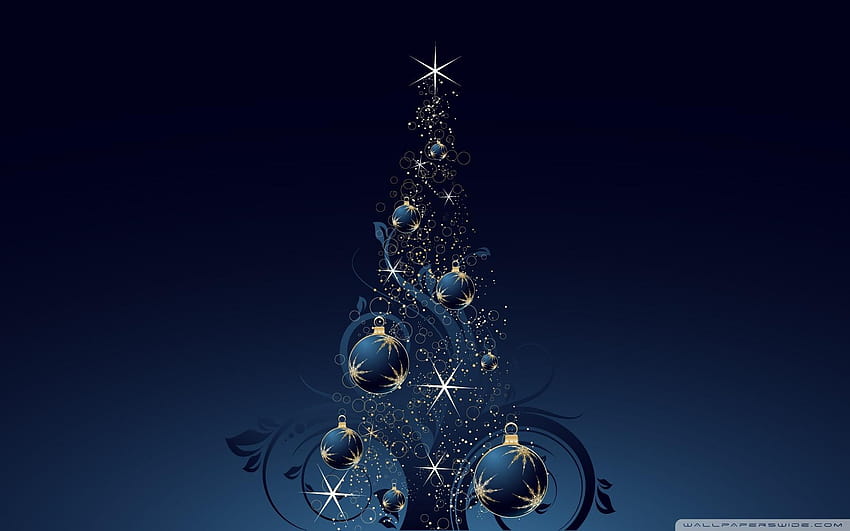 Blue Christmas Backgrounds, bing christmas tree HD wallpaper | Pxfuel