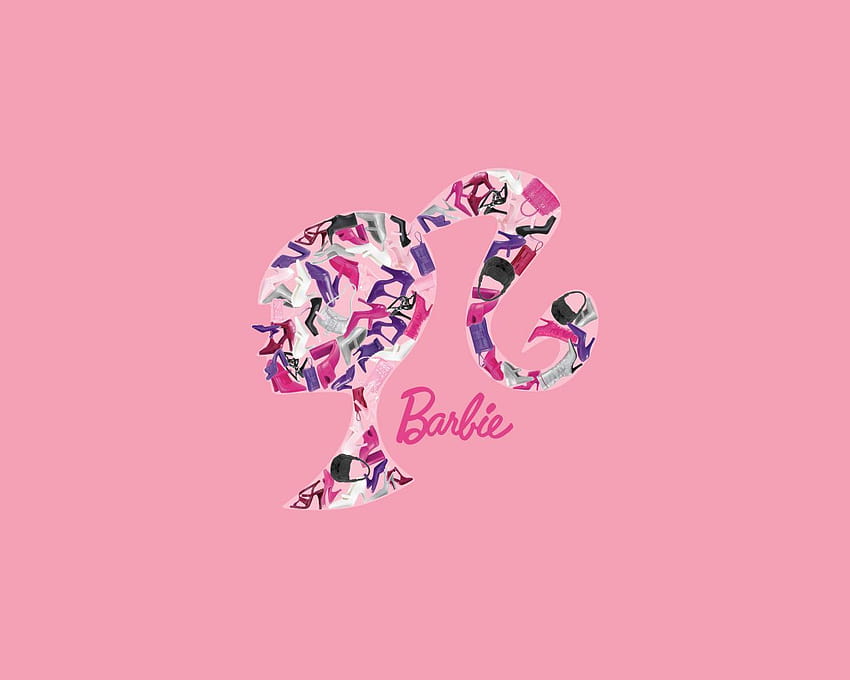 Barbie Logo, pink logo HD wallpaper