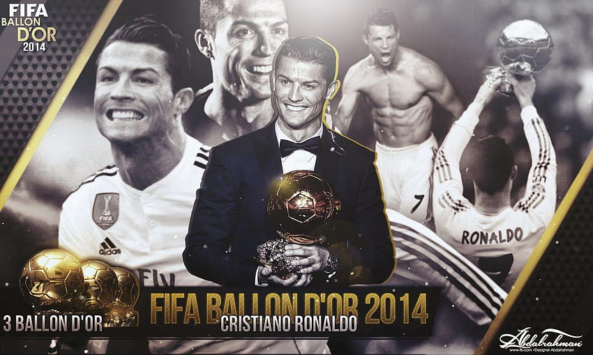 Cristiano Ronaldo FIFA_Ballon d'Or 2014 by Designer, fifa ballon dor HD wallpaper