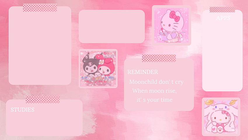 Aesthetic pink hello kitty in 2022, pink sanrio HD wallpaper | Pxfuel