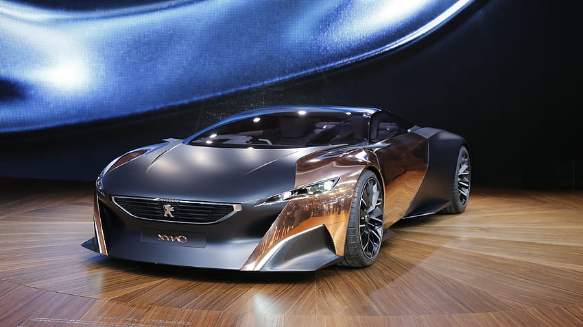 Peugeot Onyx, Konsept Tasarımı, Arabalar, Süper Araba, Gümüş HD duvar kağıdı