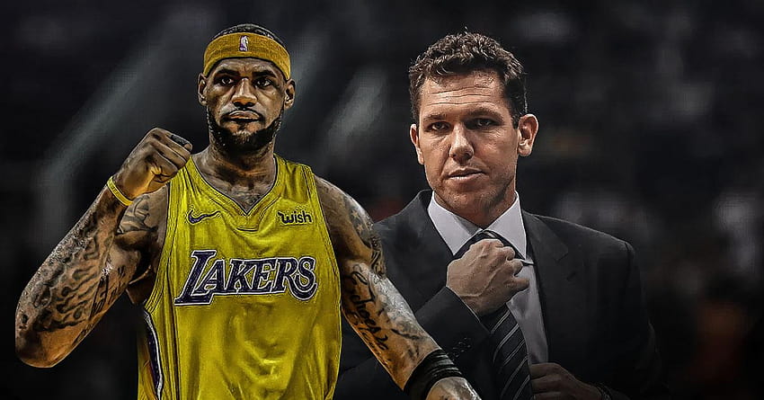 LeBron James hat endlich seine Entscheidung bekannt gegeben, dass er nächste Saison für die Los Angeles Lakers spielen wird, Lebron James Lakers HD-Hintergrundbild