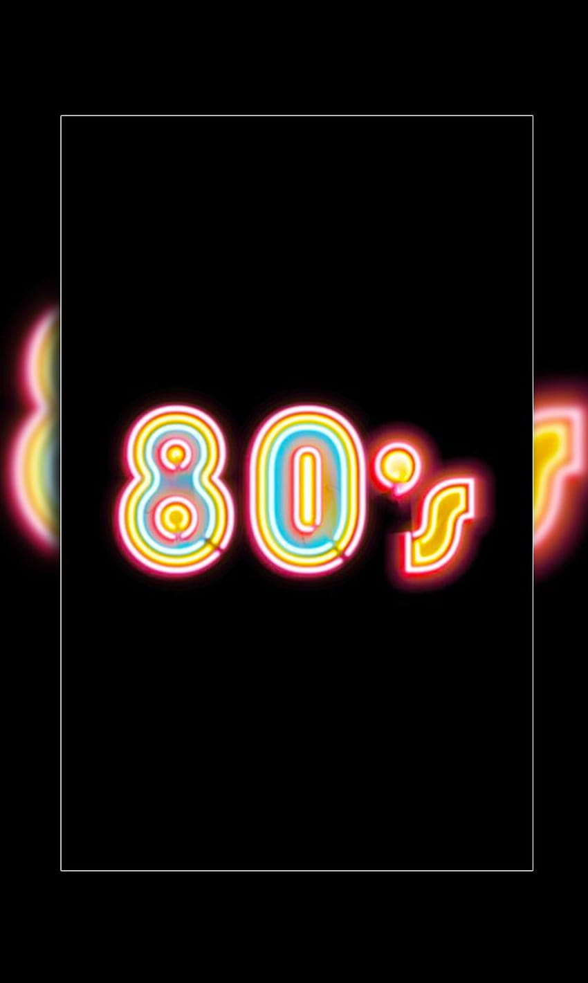 80-те: Vaporwave, Retro, Vintage за Android, android neon retro HD тапет за телефон