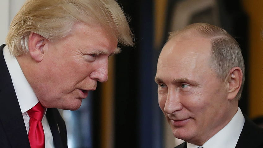Szczyt w Helsinkach to szansa dla Trumpa, by wywrzeć presję na Putina w sprawie nie, Putina i Donalda Trumpa Tapeta HD